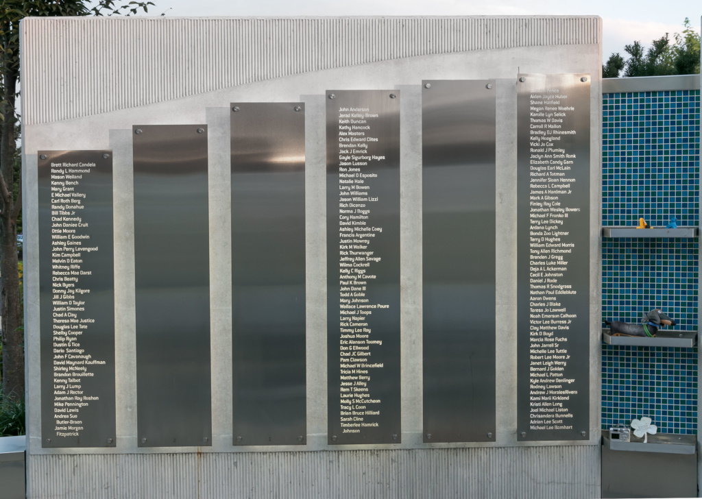 Panel 1 of the Donor Memorial