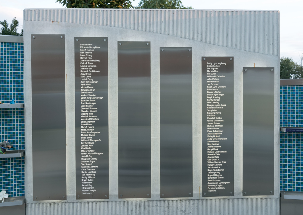 Panel 2 of the Donor Memorial
