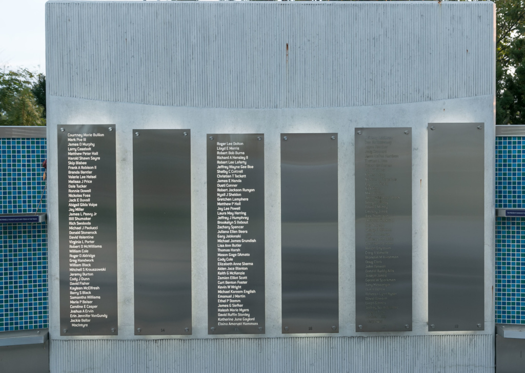 Panel 3 of the Donor Memorial